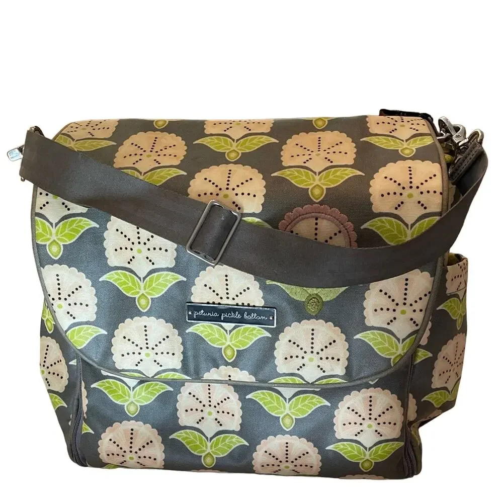 Petunia Pickle Bottom Abundance Boxy Backpack Convertible Diaper Bag